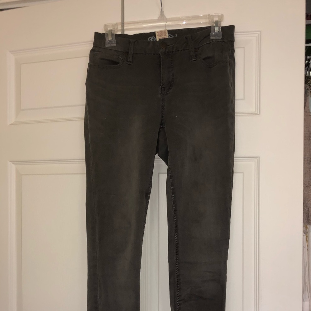 Gray jeans